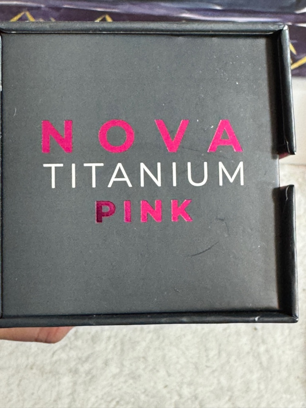 NIB Malina Nova Titanium Pink Hair Straightener - Picture 4 of 7
